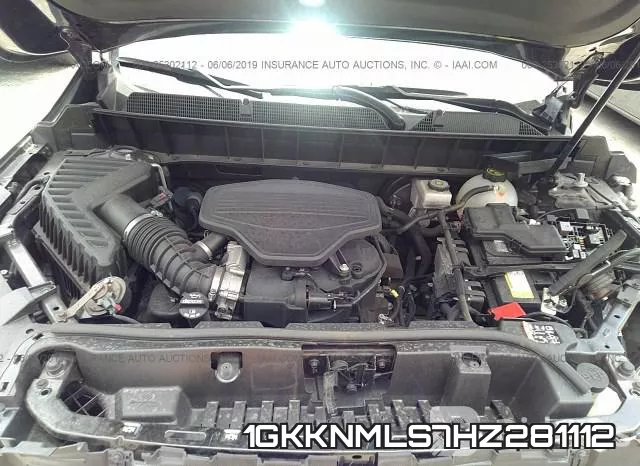 1GKKNMLS7HZ281112 фото 2