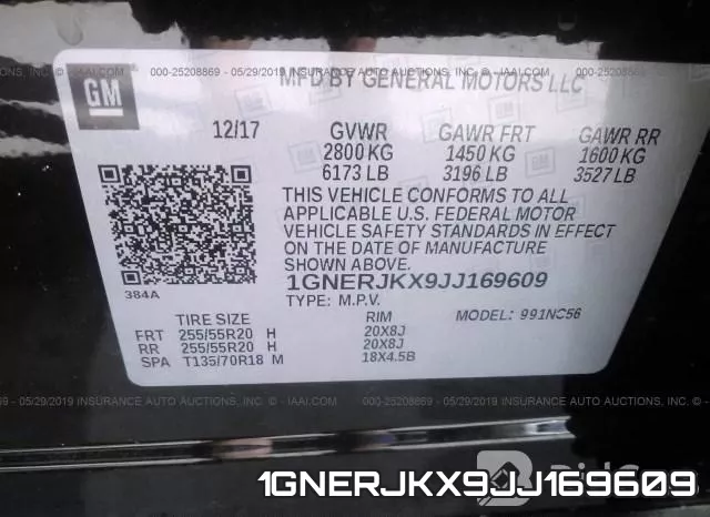1GNERJKX9JJ169609 фото 10