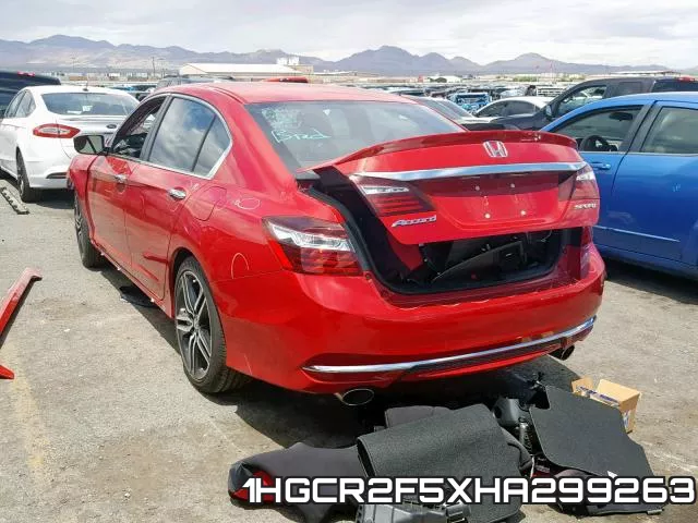 1HGCR2F5XHA299263 фото 4