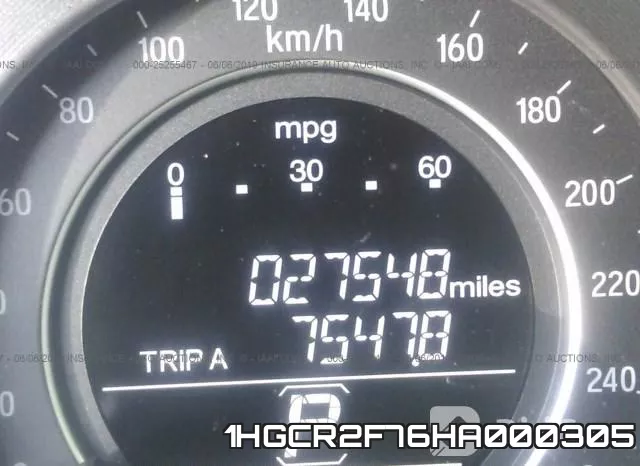 1HGCR2F76HA000305 фото 8