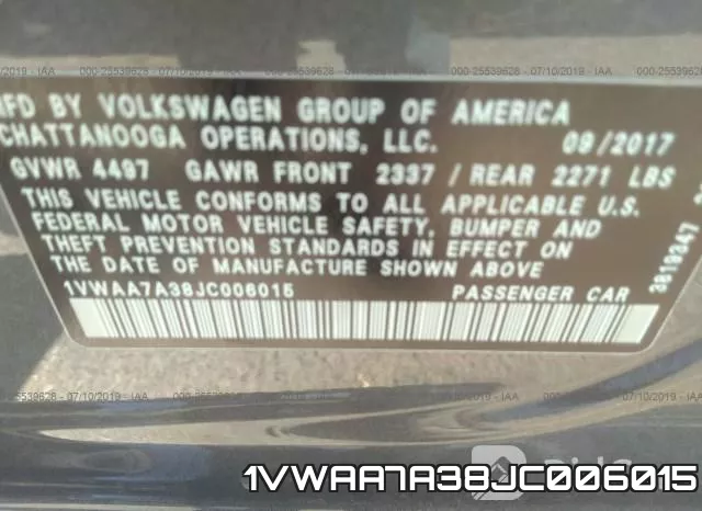 1VWAA7A38JC006015 фото 10