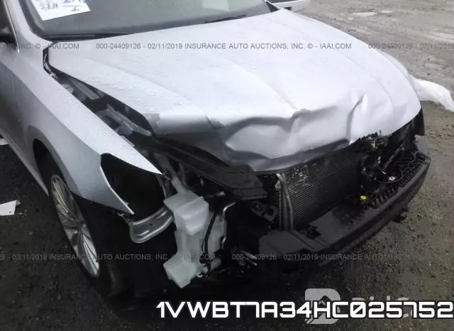 1VWBT7A34HC025752 фото 7