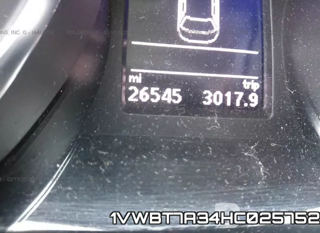 1VWBT7A34HC025752 фото 8