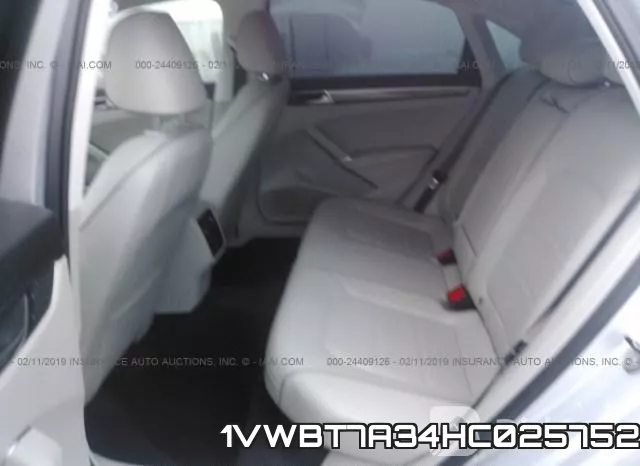 1VWBT7A34HC025752 фото 9