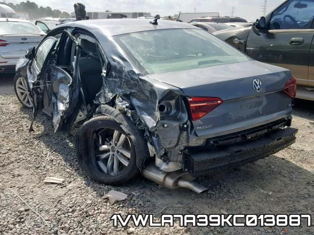 1VWLA7A39KC013887 фото 4