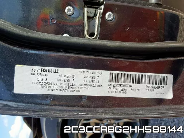 2C3CCABG2HH588144 фото 2