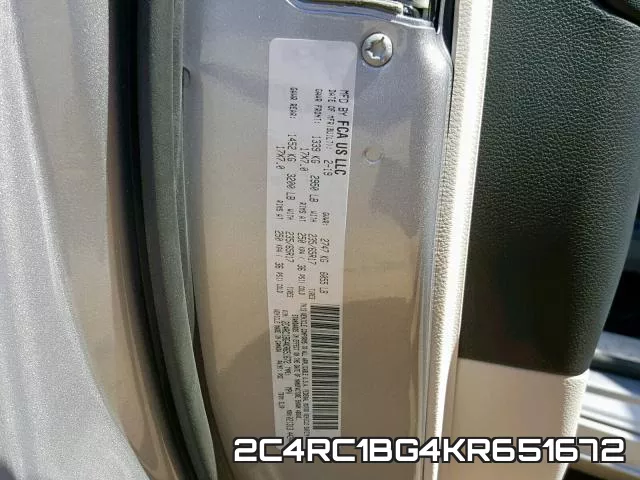 2C4RC1BG4KR651672 фото 2