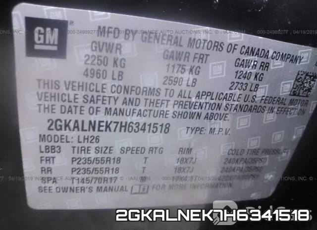 2GKALNEK7H6341518 фото 10