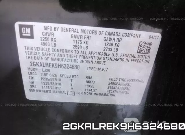 2GKALREK9H6324680 фото 10