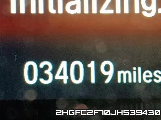 2HGFC2F70JH539430 фото 9