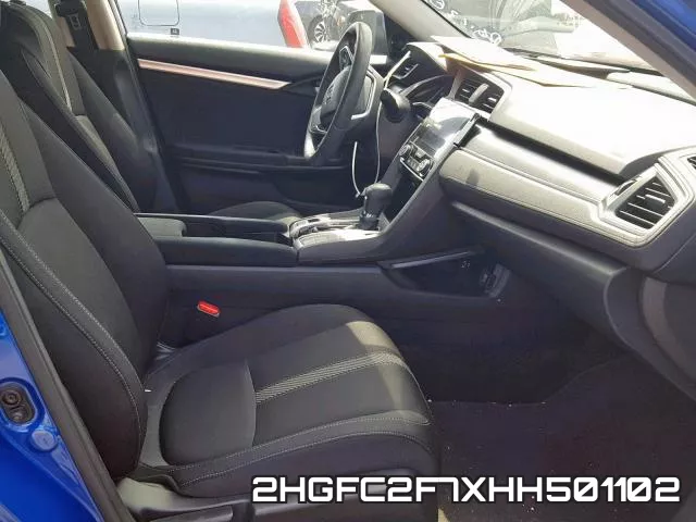 2HGFC2F7XHH501102 фото 6