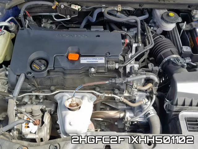 2HGFC2F7XHH501102 фото 8