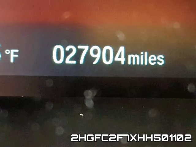 2HGFC2F7XHH501102 фото 9