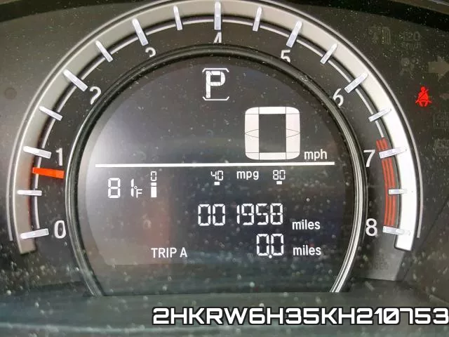 2HKRW6H35KH210753 фото 9