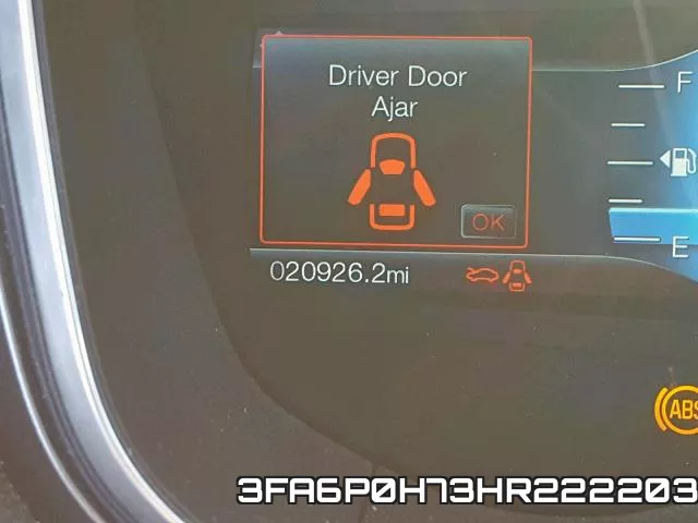 3FA6P0H73HR222203 фото 9
