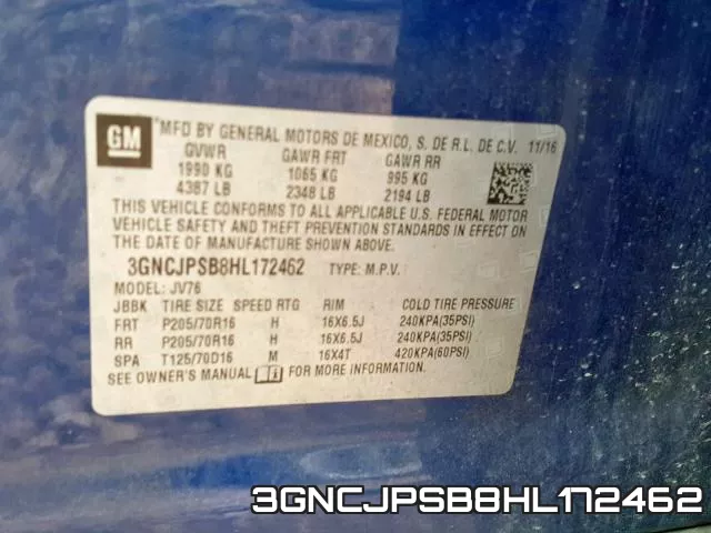 3GNCJPSB8HL172462 фото 2