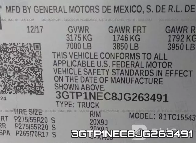 3GTP1NEC8JG263491 фото 10