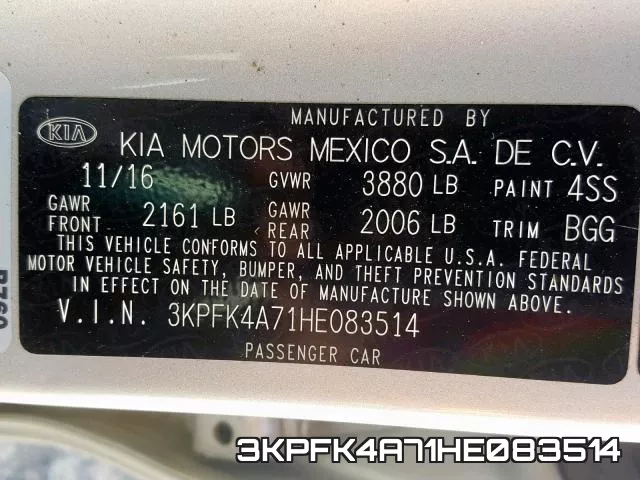 3KPFK4A71HE083514 фото 2