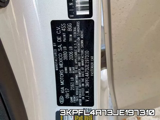 3KPFL4A73JE197310 фото 2