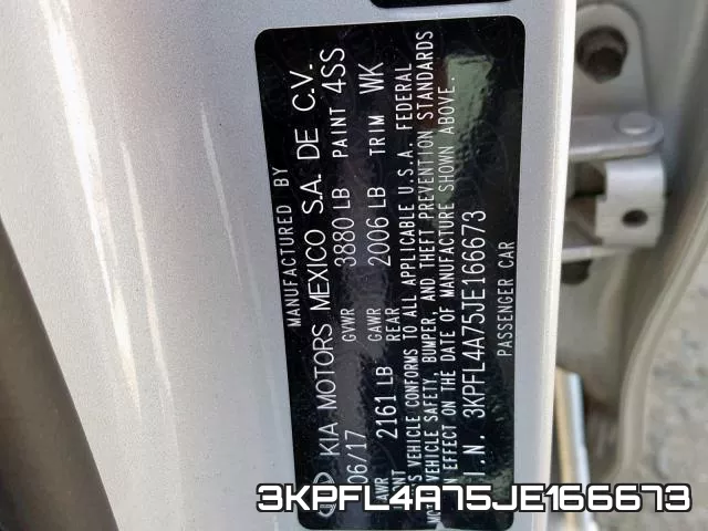 3KPFL4A75JE166673 фото 2