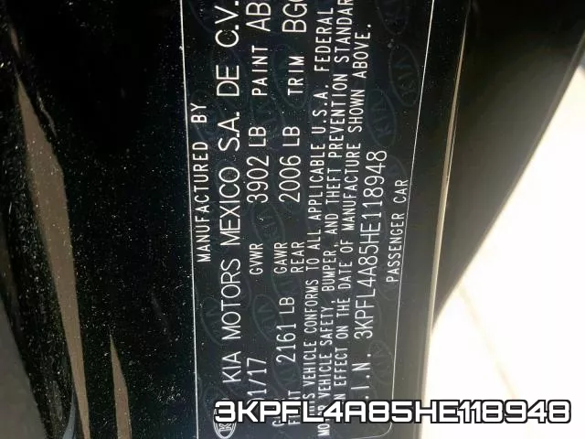 3KPFL4A85HE118948 фото 2