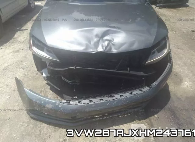 3VW2B7AJXHM243761 фото 7