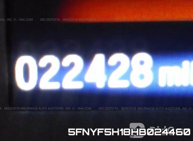 5FNYF5H18HB024460 фото 8