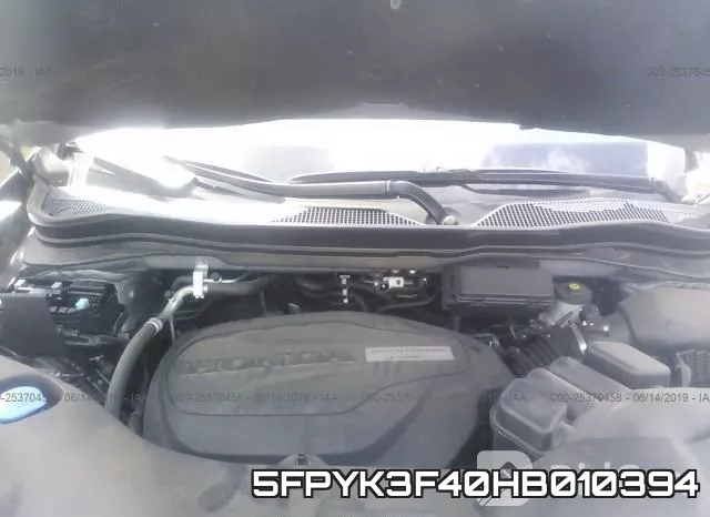 5FPYK3F40HB010394 фото 2