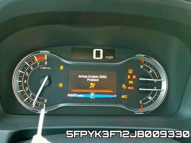 5FPYK3F72JB009330 фото 9