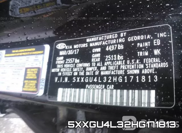 5XXGU4L32HG171813 фото 10