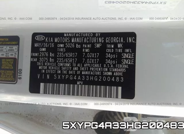 5XYPG4A33HG200483 фото 10