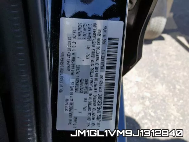 JM1GL1VM9J1312840 фото 2