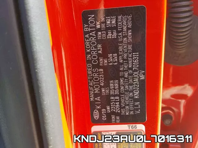 KNDJ23AU0L7016311 фото 2