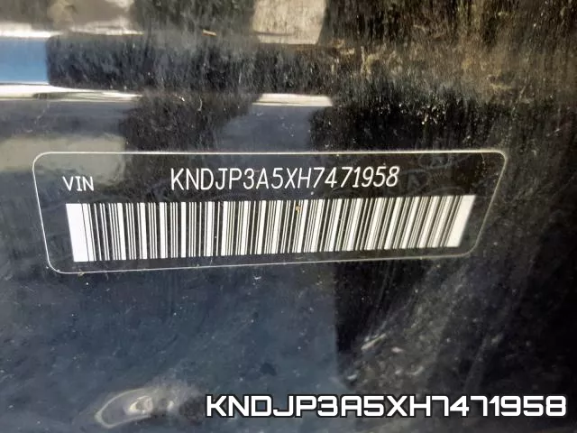 KNDJP3A5XH7471958 фото 2