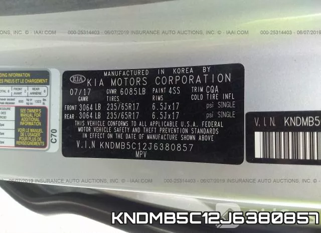 KNDMB5C12J6380857 фото 10