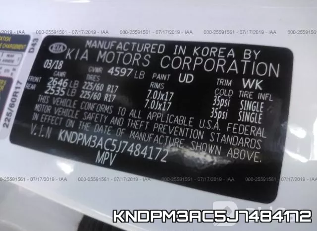 KNDPM3AC5J7484172 фото 10