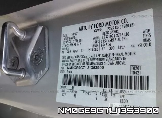 NM0GE9G71J1353900 фото 10