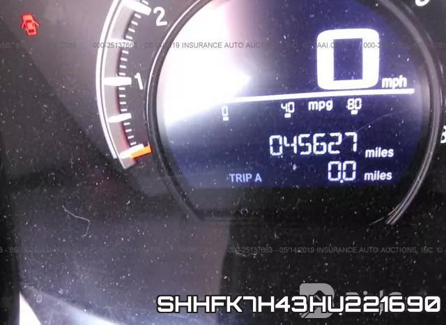 SHHFK7H43HU221690 фото 8