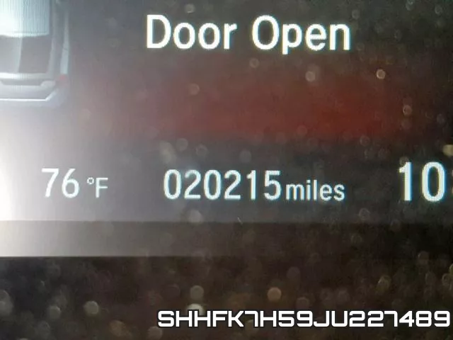 SHHFK7H59JU227489 фото 9