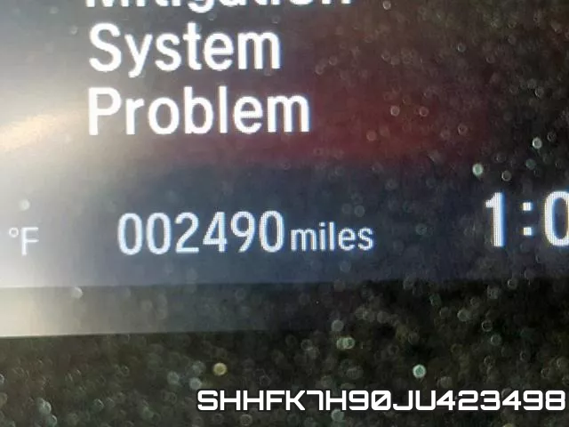 SHHFK7H90JU423498 фото 9