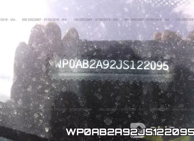 WP0AB2A92JS122095 фото 10