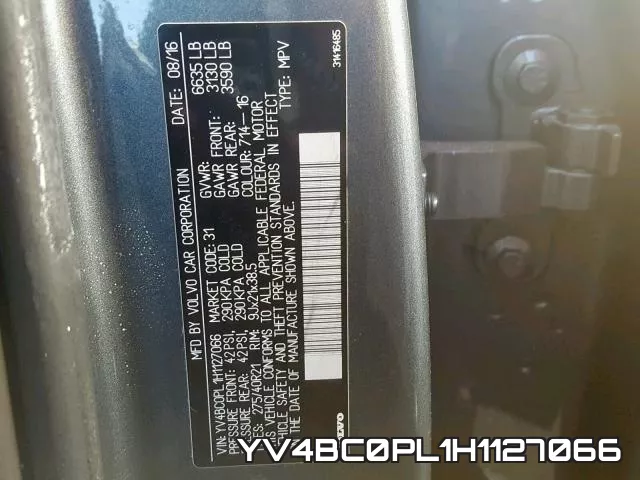 YV4BC0PL1H1127066 фото 2