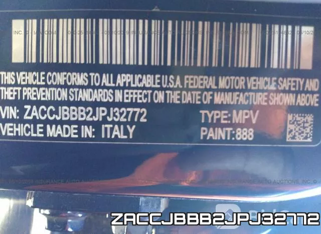 ZACCJBBB2JPJ32772 фото 10