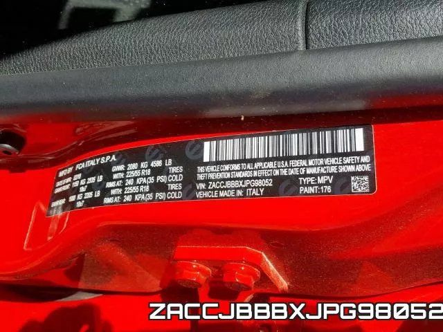 ZACCJBBBXJPG98052 фото 2