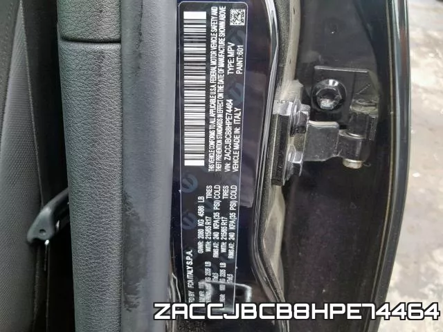 ZACCJBCB8HPE74464 фото 2