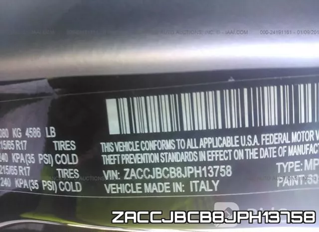 ZACCJBCB8JPH13758 фото 10