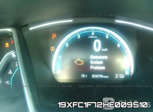 19XFC1F72HE009510 фото 8