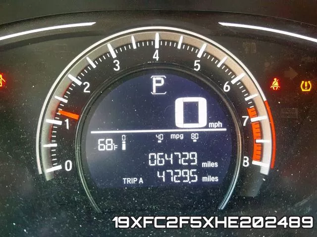 19XFC2F5XHE202489 фото 9
