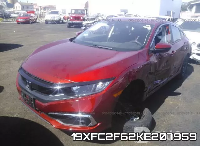 19XFC2F62KE207959 фото 3
