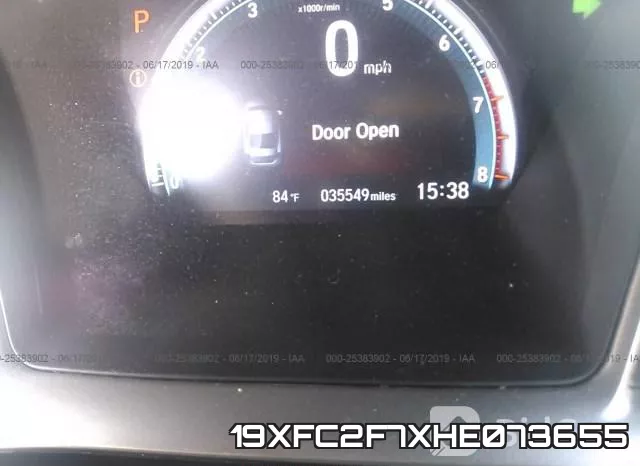 19XFC2F7XHE073655 фото 8